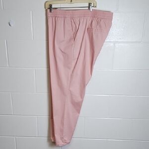 Old Navy Soft Pink Chinos Relaxed Fit Lightweight Cotton Spandex Pockets NWOT
